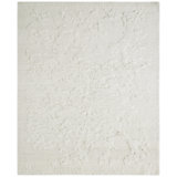 Hand Knotted Wool Area Rug in White/Cream