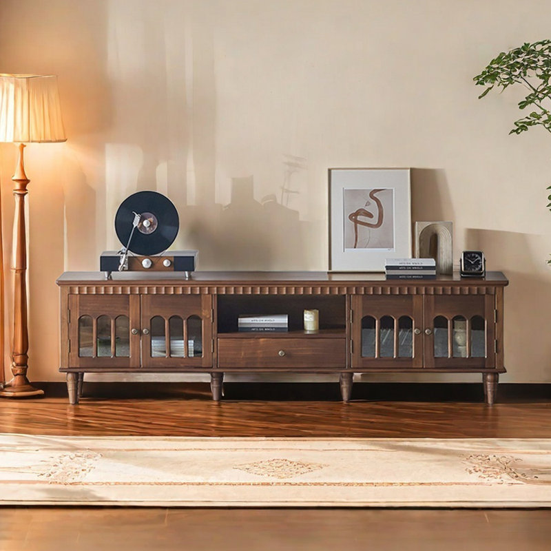 Meuble télé de luxe avec charme rétro, L 70,86 po