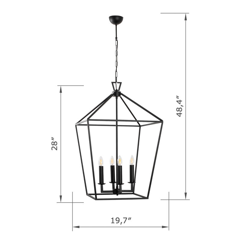 Lustre 4 lumières