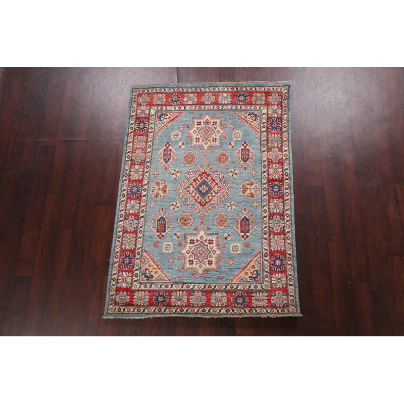 Tapis 100% super Kazak 100% teinture végétale