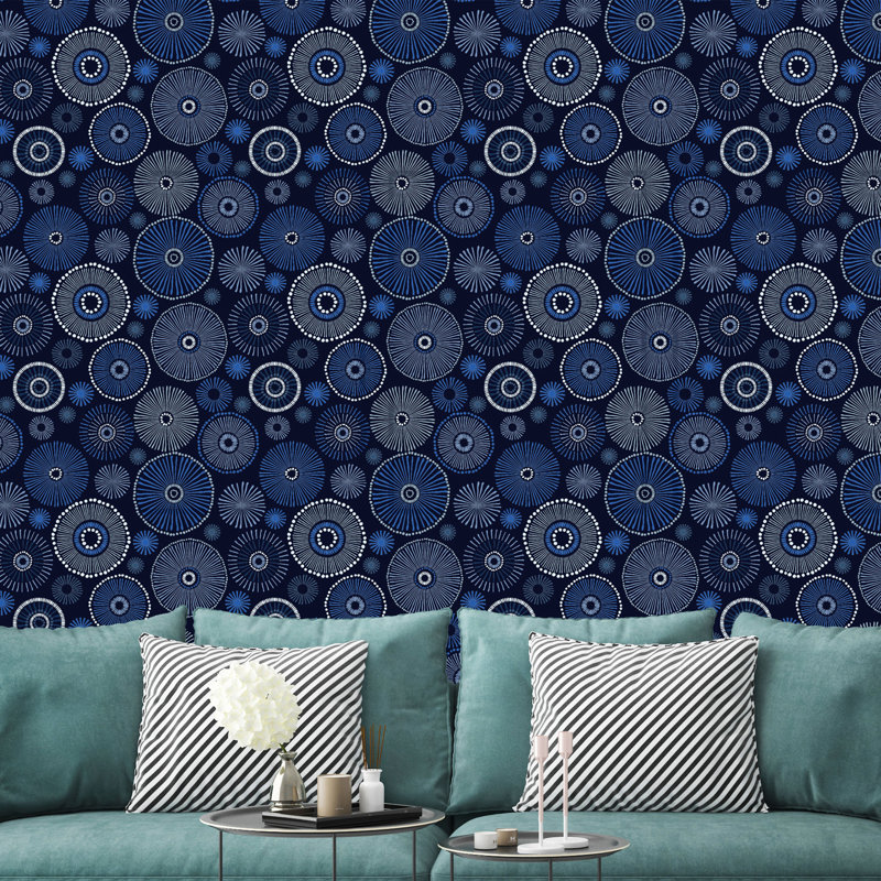 Rouleau de papier peint autocollant Winter, L 16,67 po x l 25 po