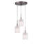 Suspension cylindrique en grappe 3 lumières Rosendahl-191407449-191407445