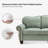 Damore 81'' Wide Genuine Leather Sofa-70585322