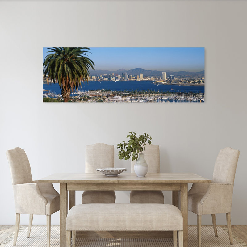 San Diego, Californie, arbre abstrait, art urbain, H 60 po x l 20 po