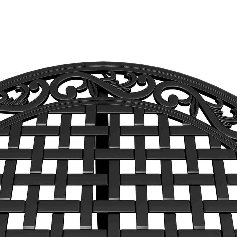 Patio Dining Set with Round Table, 2