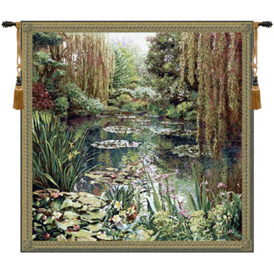 Loom Woven Cotton Blend Wall Hanging