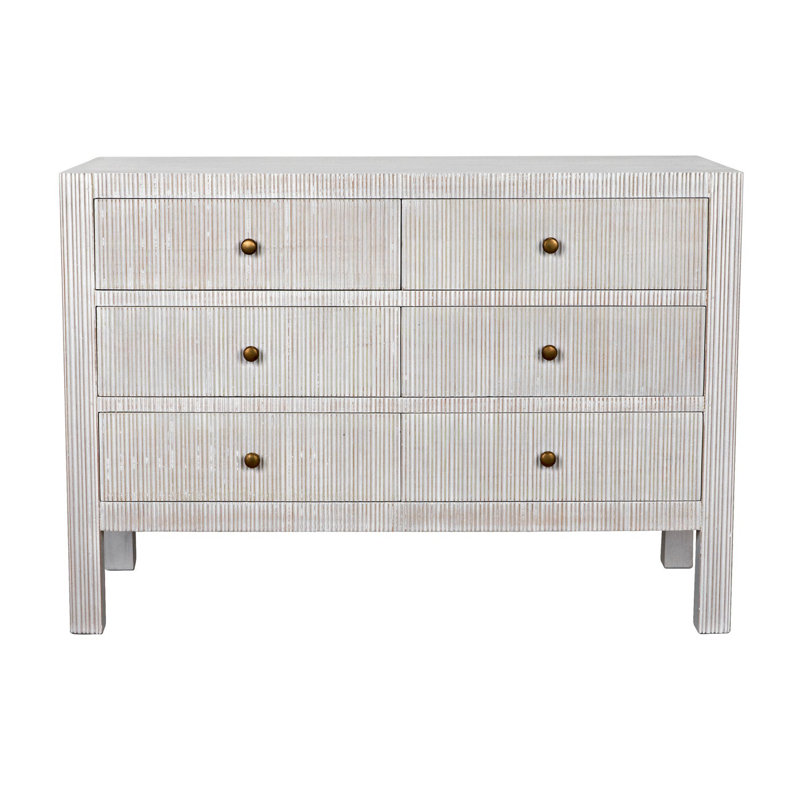 6 - Drawer Solid Wood Dresser
