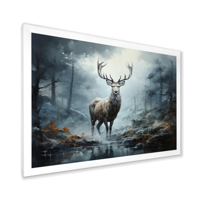 Deer Whispering Mist I - impression