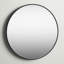 Jessica Round Metal Accent Wall Mirror-355994237-355994239