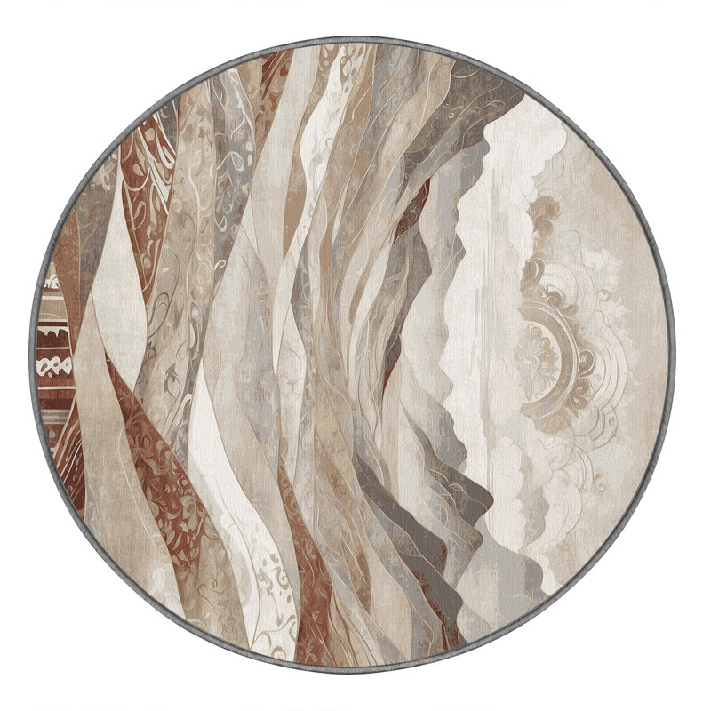 Desert Breeze Rug, Round 6'