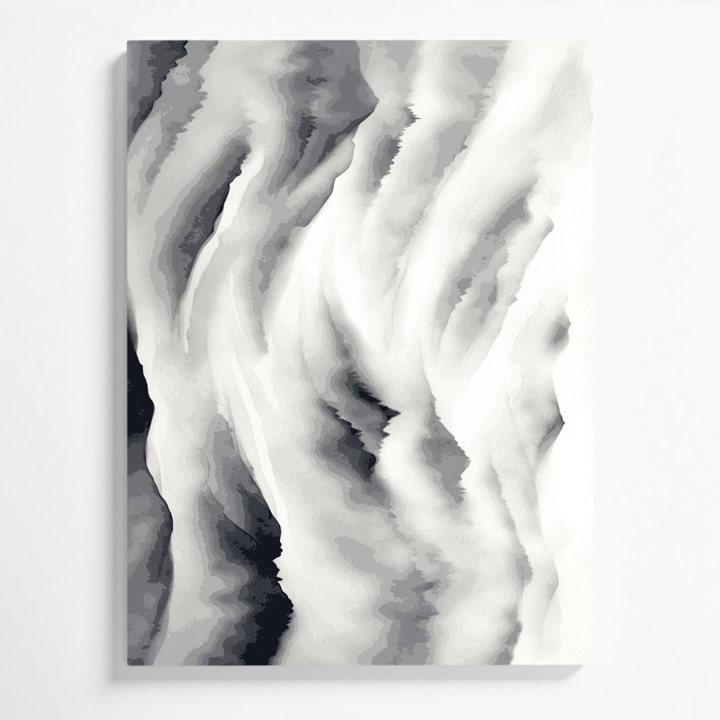 Art mural sur toile DiagonalStripes, H 12 po x l 18 po
