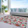 Machine Washable Indoor/Outdoor Christmas Nutcracker Xhevrie Beige Rug