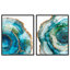 Great Blue Green Abstract -199610346-199610360