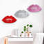Décoration murale miroir Cool Lips Silhouette-62871110-62871098