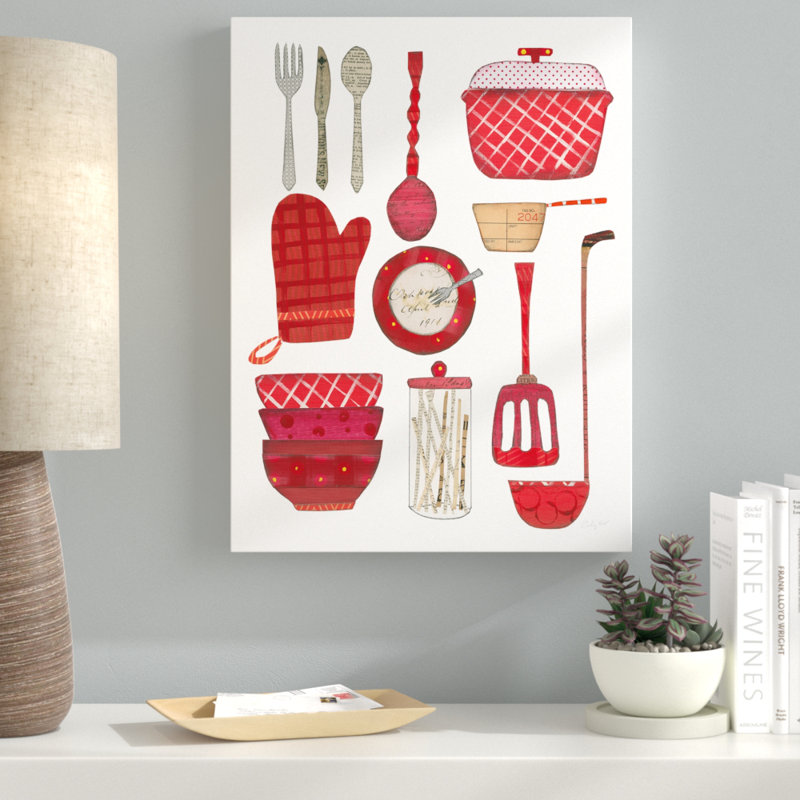 « cook cuisine ii », reproduction d’impression sur toile tendue, H 47 po x l 35 po x P 2 po