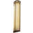 Solid Brass LED Flush Mounted Sconce