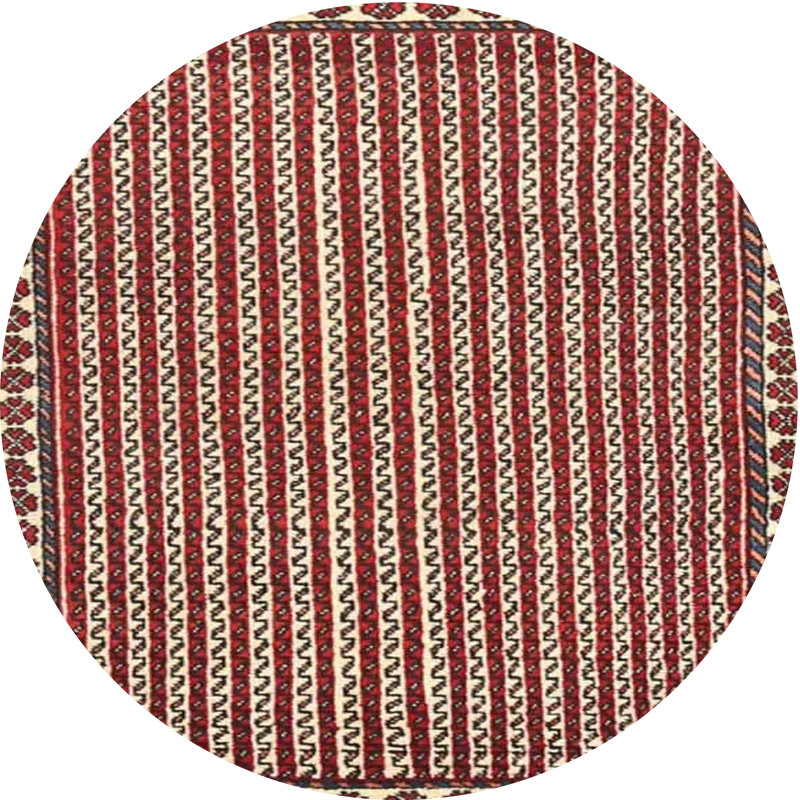 Chladek Oriental Indoor Rug, Round 6'