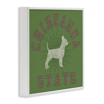 Estampe numérique rétro Chihuahua State par Spirit Animals / Life Is High