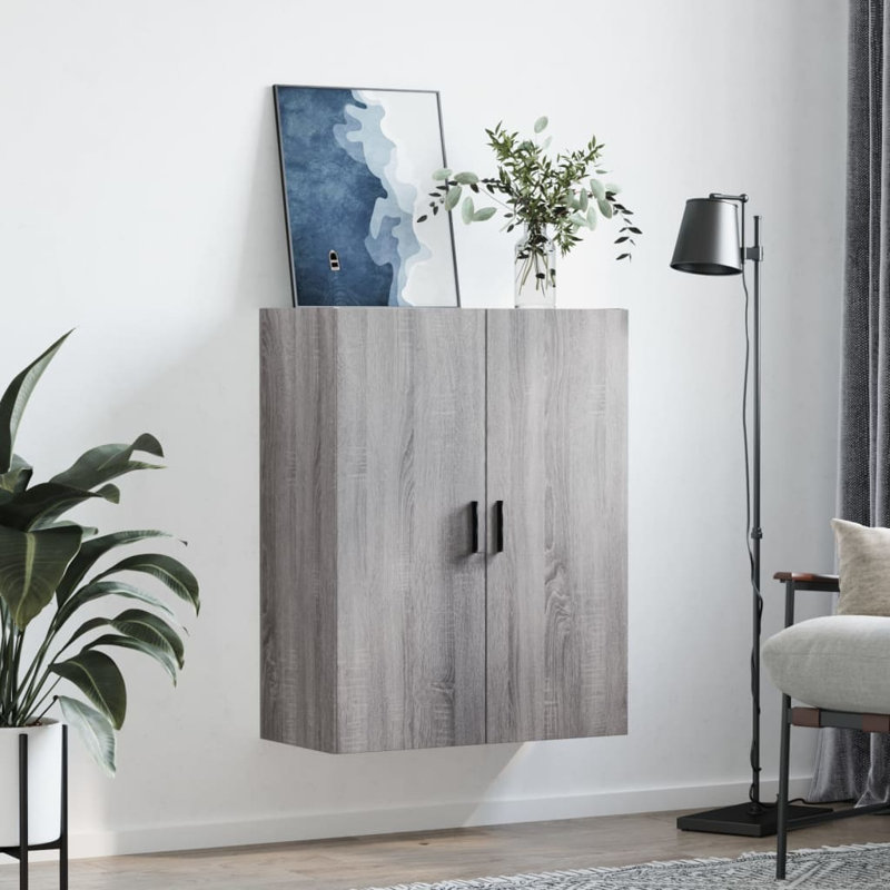 Deodhar Bathroom Cabinet, Grey Sonoma