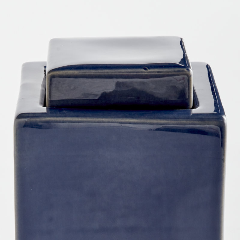 Grand pot Katelynd, Bleu, H 9,5 po x l 5,25 po x P 5,25 po