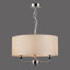 Durham 3 - Light Drum Shade Chandelier-1407331172
