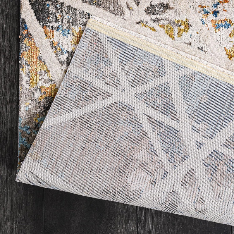 Ultra Soft Area Rugs Low Pile Rug Bedroom Carpet Non Slip Floor Mat Indoor Hallway Carpets HLOO6, Rectangle 200 x 290 cm