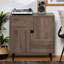 Shiflet 78.5cm H x 76.5cm W Geometric Bookcase-88025528
