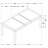Rectangular Dining Table with Extension Leaf