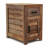 Puaina Solid Wood End Table with Storage