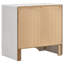 Ensemble de grand lit 4 pièces avec commodes, miroir, paillettes Vino White-117056046-117056048