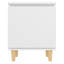 Rensselaer Bed Cabinet with Solid Wood Legs 40x30x50 cm-1377170489