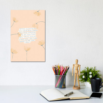 After Everything That Happened by Morgan Harper Nichols - Wrapped Canvas Print