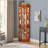 Corner Curio Cabinet With 5 Shelves And Lighting System (E26 Light Bulb Not Included)-1861073599