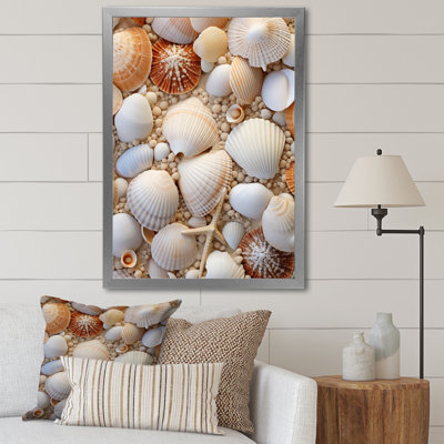 «Beige palourde», reproduction d'art sur toile