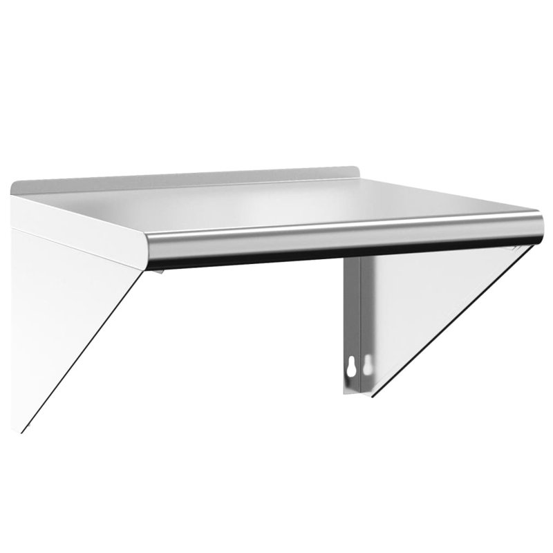Annakate Stainless Steel Bracket Shelf, 31cm H x 50cm W x 45cm