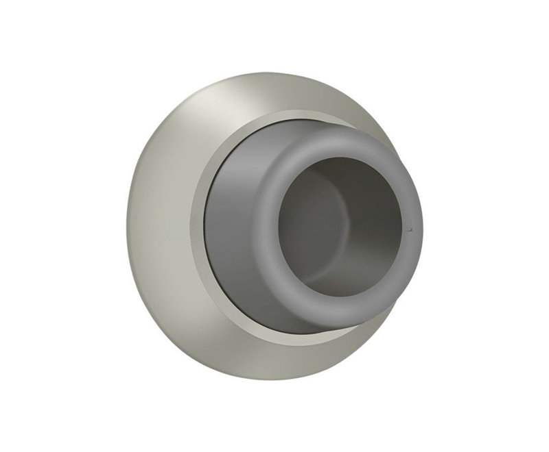 Pare-chocs encastré Deltana WB178U15 de 1-7 / 8 po de diamètre; finition nickel satiné, Nickel brossé