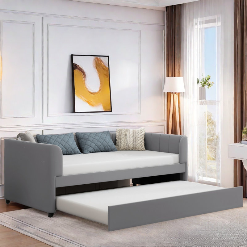 Mercer41 Upholstered Roderik And 2 Drawers - Wayfair Canada