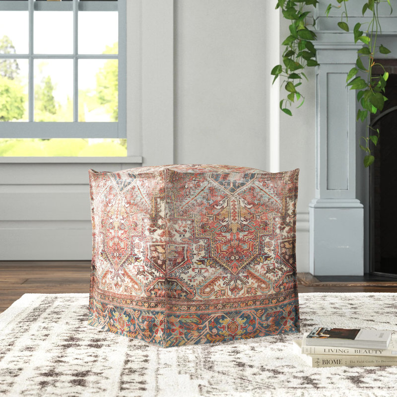 Amarelis Upholstered Pouf
