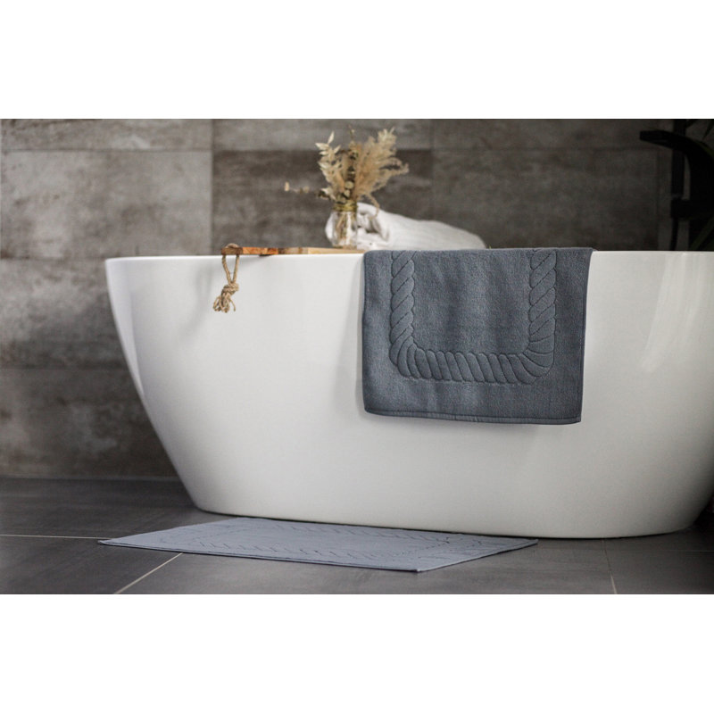 Bath Rug, Grey