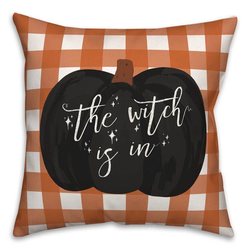Coussin The Witch Is In