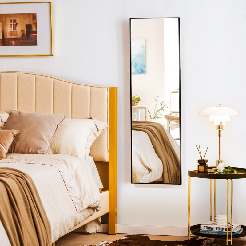 Raevin Metal Mirror, Black 