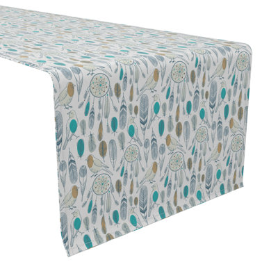 Rectangular Cotton Twill Table Runner