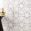 Carreau de sol hexagonal en porcelaine mate 11 po x 13 po Modulo Mist-114819091