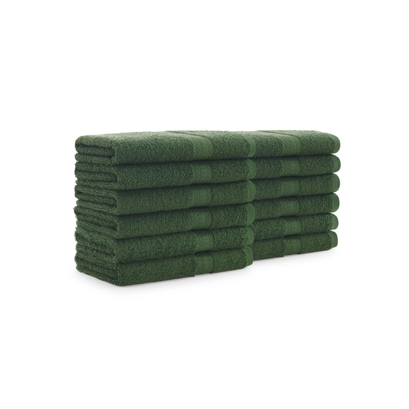 Breit Hand Towel 16x27 (12/Pack), Hunter Green