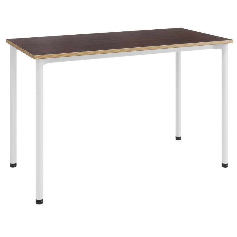 Bureau Spright, Blanc, Stationnaire, Cafelle / bord en bois