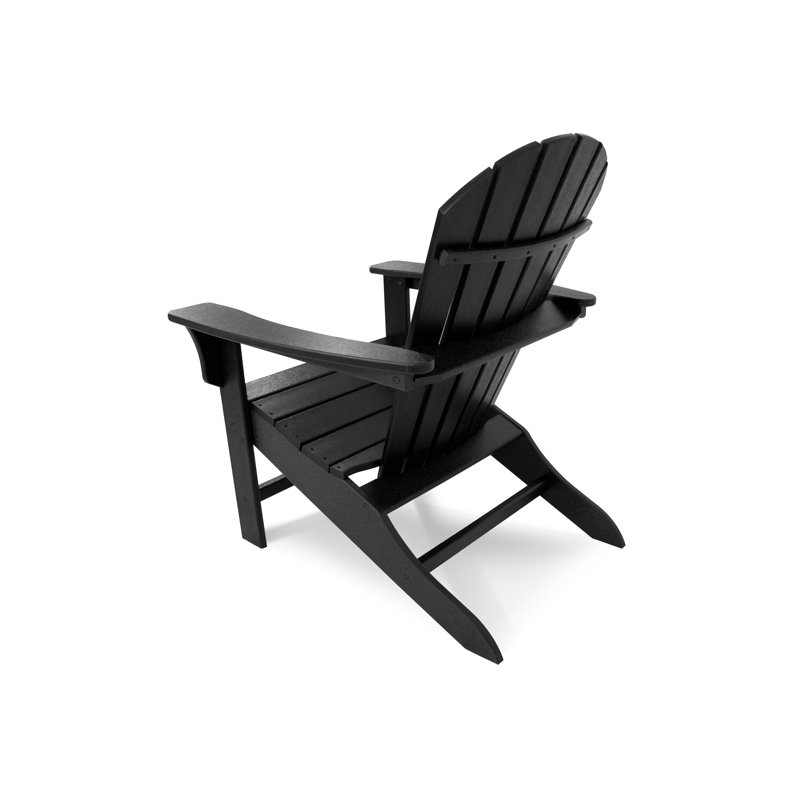 Chaise Adirondack POLYWOOD Yacht Club Shellback, Revolution® gris anthracite cendré