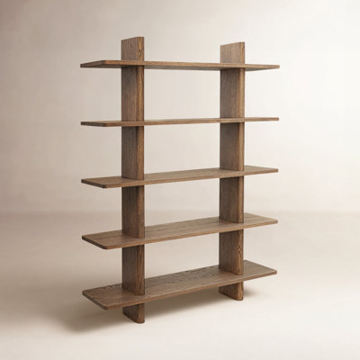 Andre 53" Oak Bookcase