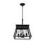 4- Noir doré rétro - Luminaire antique pour le salon, la cuisine et la salle à manger