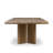 Imari Oak Rectangular Solid Wood Top with Solid Wood Base Dining Table-119024542