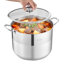VEVOR Non-Stick Ceramic and Glass Stainless Steel Stock Pot-1625483891